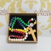 Rosario madera colores