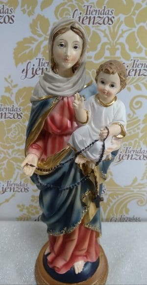 Virgen del Rosario 30 cm