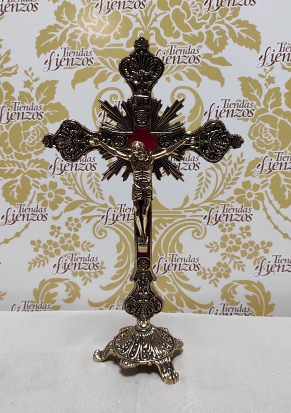 Cruz de bronce 34 cm - Imagen 2