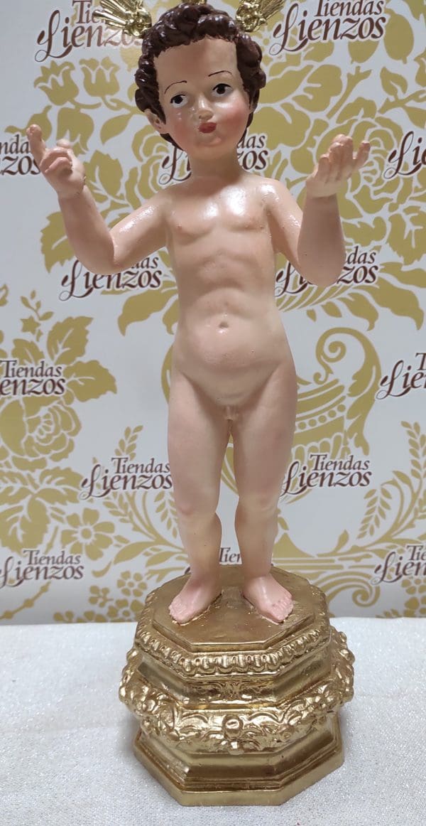 Niño de Dios 34 cm, marmolina - Imagen 5