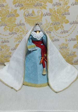 terno completo para Inmaculada virgen 40 y 50 cm