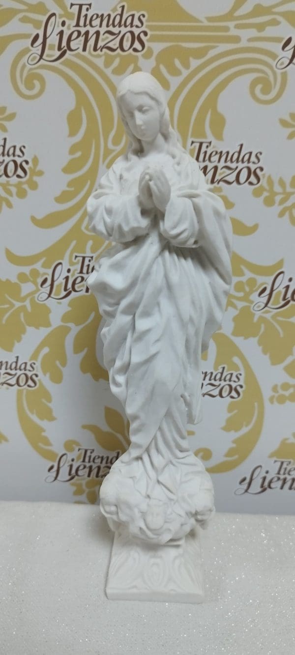 Inmaculada de Alonso cano 26 cm, marmolina - Imagen 2