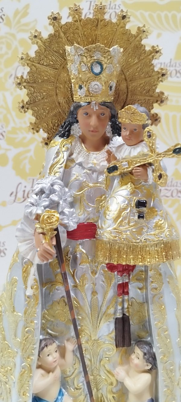 Virgen de los desamparados de 33 cm , resina - Imagen 3