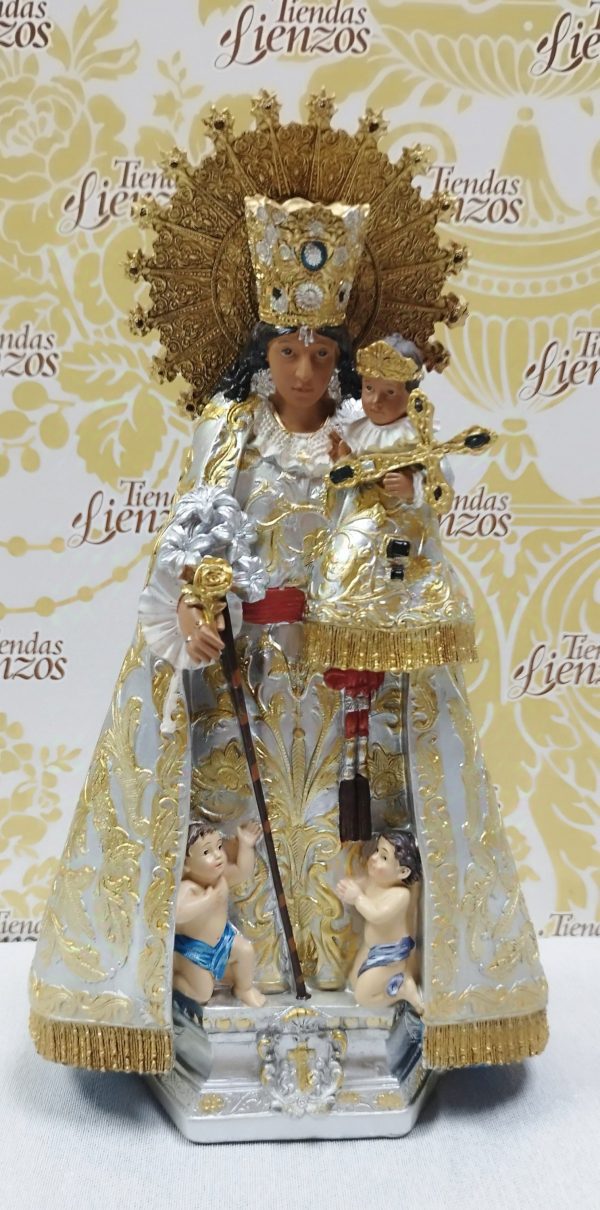 Virgen de los desamparados de 33 cm , resina - Imagen 2