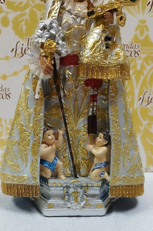 Virgen de los desamparados de 33 cm , resina - Imagen 6