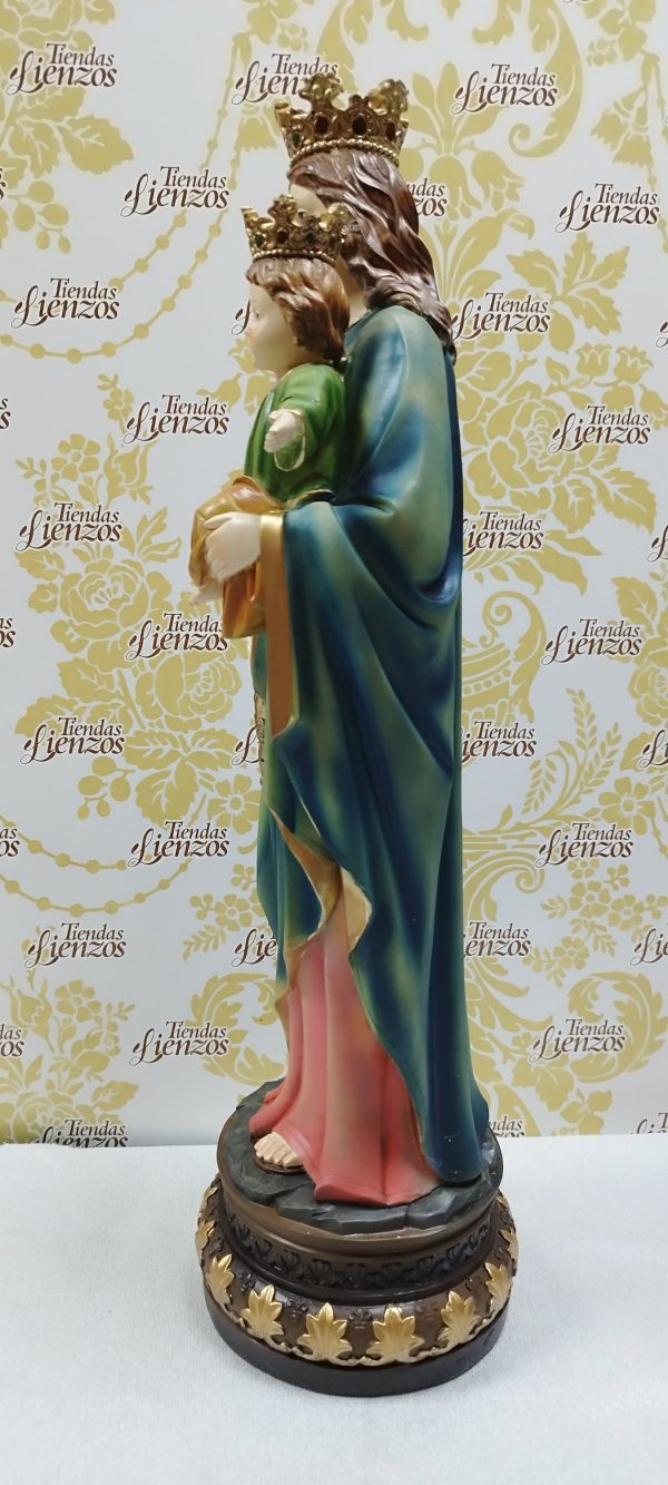 Virgen María Auxiliadora 58 cm , resina - Imagen 6