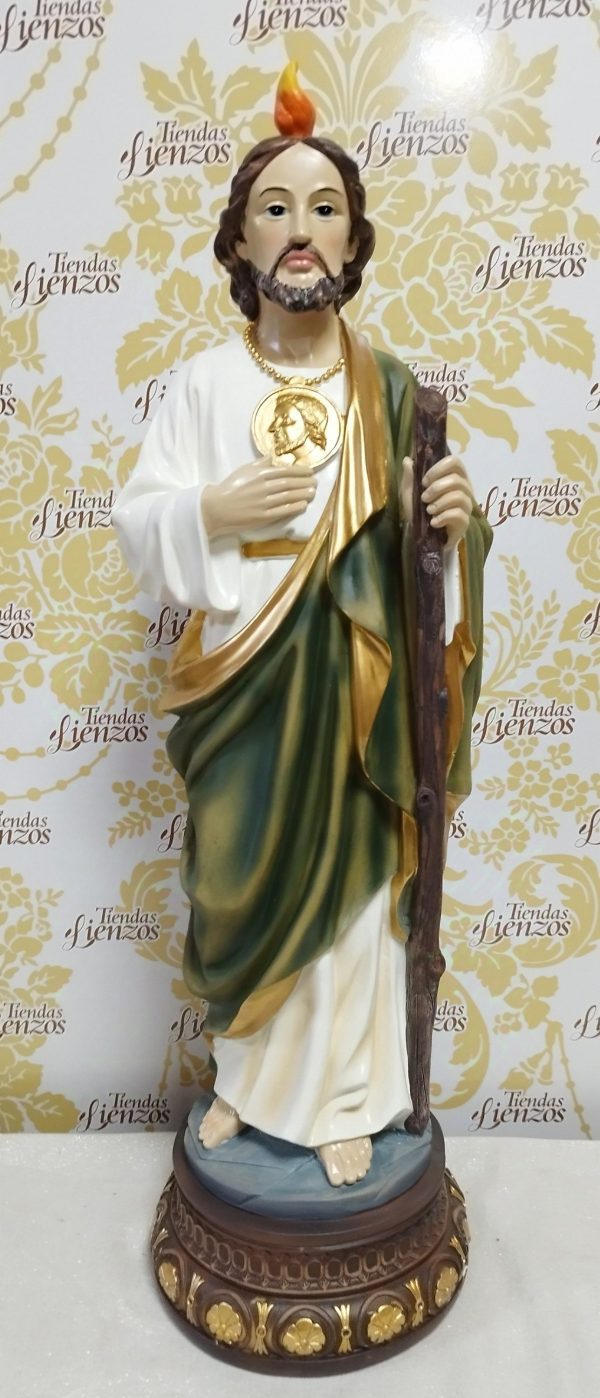 San Judas Tadeo 60 cm
 resina - Imagen 2