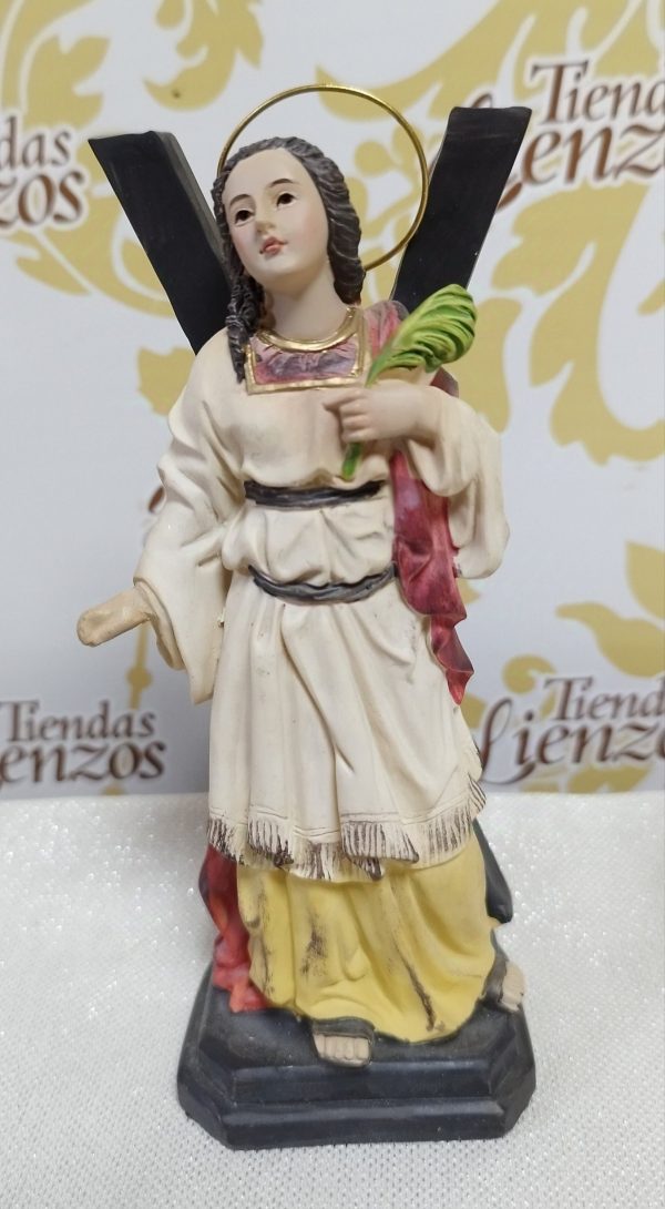 Santa Eulalia , 15 cm , resina - Imagen 2