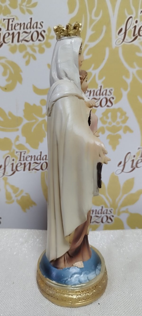 Virgen del Carmen de 21 cm, resina - Imagen 5