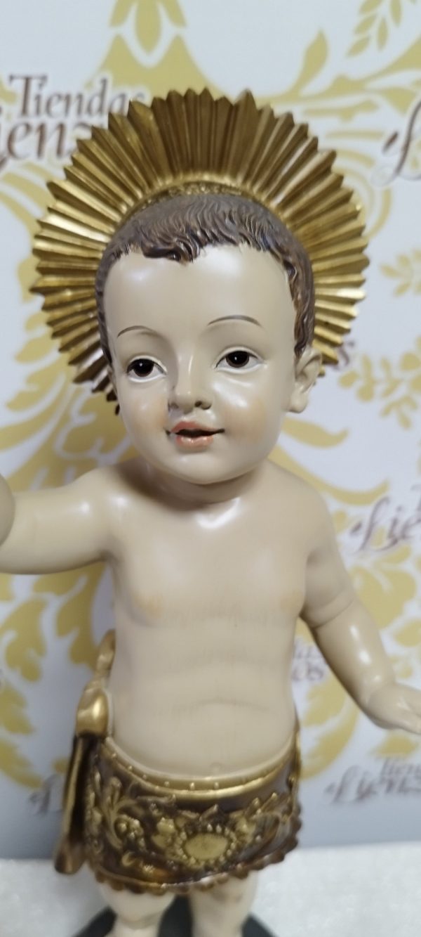 Niño Jesús 29 cm, resina - Imagen 4