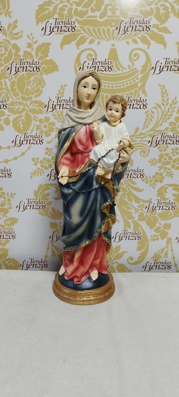 virgen del rosario 40 cm - Imagen 2