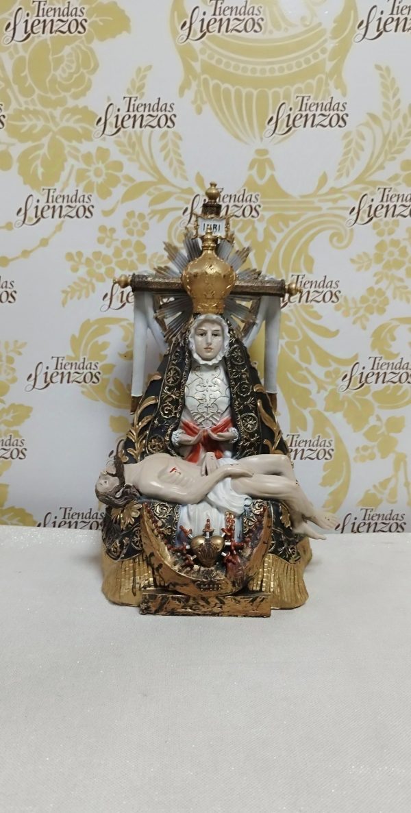 Virgen de las Angustias 30 cm, resina