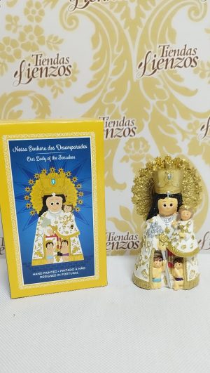 colección Mini virgen de los desamparados 13 cmresina