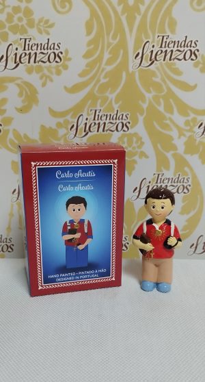 colección miniCarlos Acutis , 9 cm resina